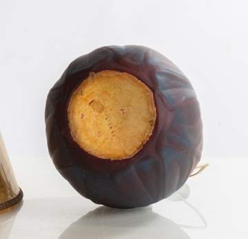 Van Briggle Pottery Mulberry Glazed Table Lamp