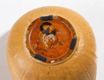 Grueby Pottery Yellow Glazed Earthenware Lotus Bowl