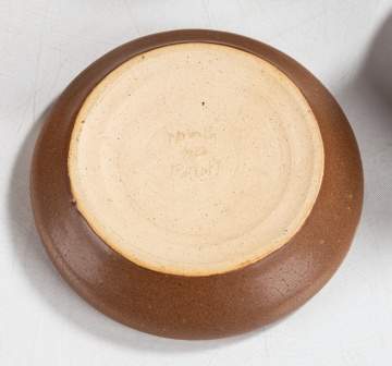 Frederick E. Walrath, Walrath Pottery Leaf-Decorated Tea Set