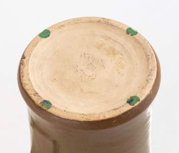 Walrath Pottery Leaf-Decorated Pitcher