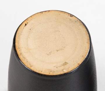Walrath Pottery Two Matte-Glazed Vases