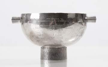 Hans Christensen Two-Handled Sterling Silver Compote