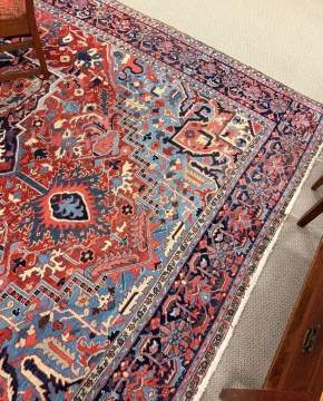 Room-Size Heriz Carpet