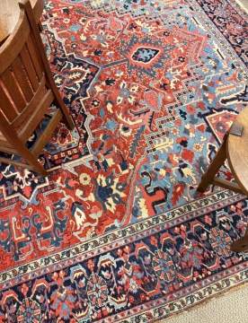 Room-Size Heriz Carpet