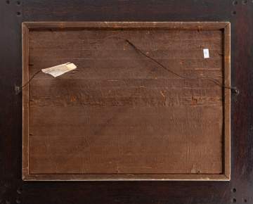 H.L.B. Study of Cattle, in a Roycroft Frame