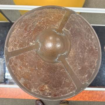 Dirk Van Erp Hammered Copper and Mica Table Lamp