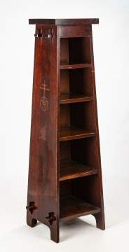 Roycroft, A Magazine Pedestal, Model No. 080