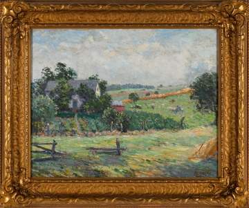 George Herdle (American, 1868-1922) Front-Door Garden
