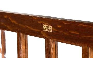 L. & J.G. Stickley, A Single Door Bookcase, Probably Model No. 641