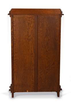 L. & J.G. Stickley, A Single Door Bookcase, Probably Model No. 641
