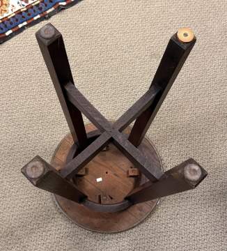 L. & J.G. Stickley, A Copper-Top Drink Stand, Model No. 22