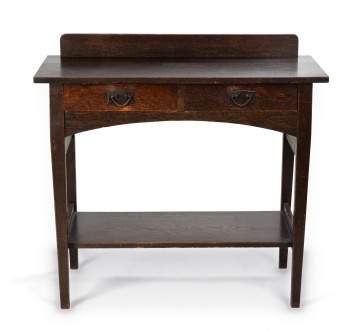 Harvey Ellis for Gustav Stickley, A Two-Drawer Server, Model No. 802