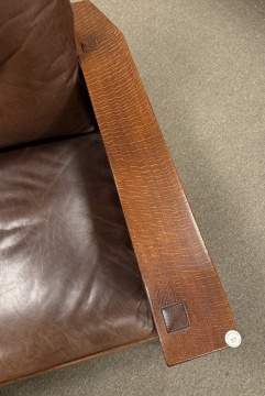 Gustav Stickley, A Drop-Arm Morris Chair, Model No. 369