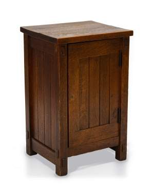 Gustav Stickley, An Early Smoker's Cabinet, Model No. 522