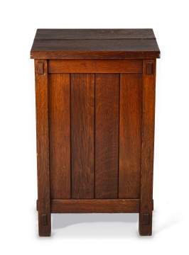 Gustav Stickley, An Early Smoker's Cabinet, Model No. 522