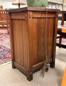Gustav Stickley, An Early Smoker's Cabinet, Model No. 522