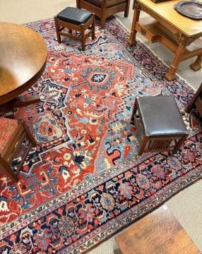 Room-Size Heriz Carpet