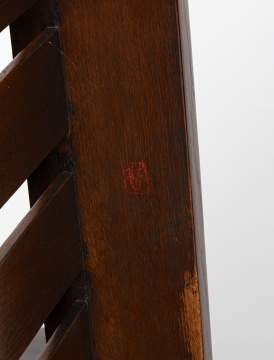 Gustav Stickley, An Early Flat-Arm Morris Chair, Model No. 2342