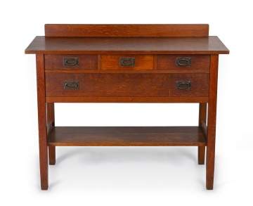 Gustav Stickley, A Four-Drawer Server, Model No. 818