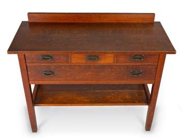 Gustav Stickley, A Four-Drawer Server, Model No. 818