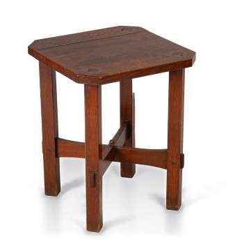 Gustav Stickley, A Plant Stand, Model No. 52