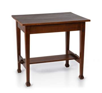 Roycroft, A Mahogany Library Table