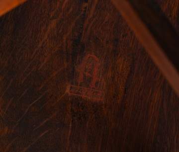 Gustav Stickley, A Lamp Table, Model No. 436