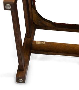 L. & J.G. Stickley, A Pair of Slat-Back Side Chairs, Model No. 800