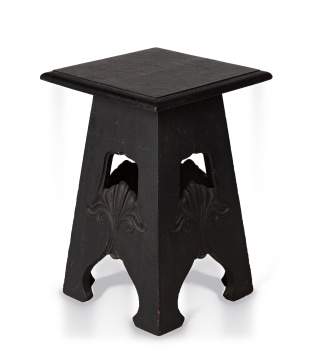 Probably Tobey Furniture, A Carved and Pierced Taboret