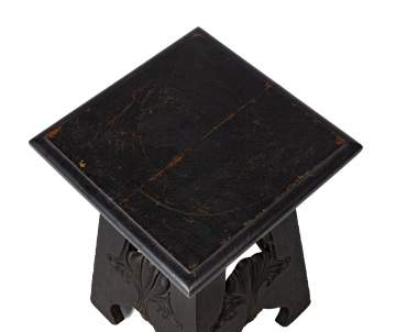 Probably Tobey Furniture, A Carved and Pierced Taboret