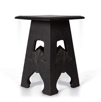 Probably Tobey Furniture, A Carved and Pierced Taboret