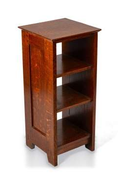 Gustav Stickley, An Early Magazine Stand, Model No. 547