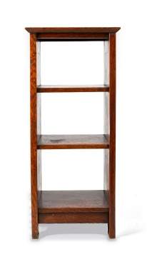 Gustav Stickley, An Early Magazine Stand, Model No. 547