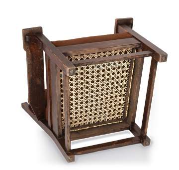 Gustav Stickley, An Oak Cushion-Seat Armchair