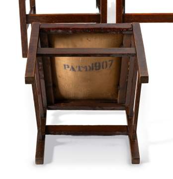 L. & J.G. Stickley, A Set of Six Ladder-Back Dining Chairs, Models No. 300 and No. 301