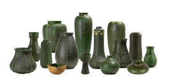Collection of Grueby Pottery (30 Lots)
