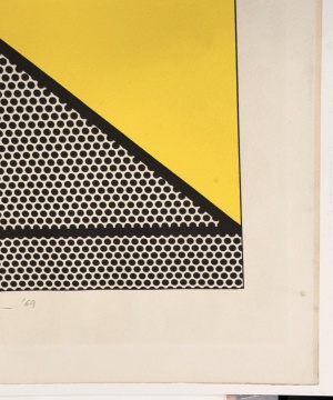 Roy Lichtenstein (American, 1923-1997) "Pyramids"