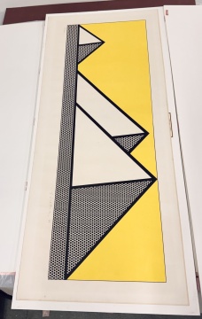 Roy Lichtenstein (American, 1923-1997) "Pyramids"