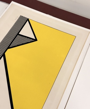 Roy Lichtenstein (American, 1923-1997) "Pyramids"