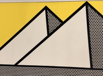 Roy Lichtenstein (American, 1923-1997) "Pyramids"