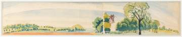 Charles Ephraim Burchfield (American, 1893-1967) Bow - Cloud, June 26, 1916