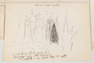 Five Charles Ephraim Burchfield (American, 1893-1967) Studies