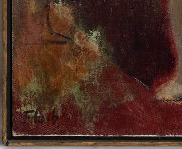 Joseph Floch (American/Austrian, 1895-1977) "Three Figures"