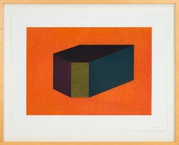 Sol Lewitt (1928-2007) Forms Derived from a Cubic Rectangle