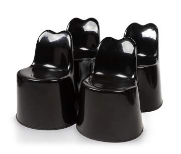 Four Wendell Castle (American, 1932-2018) Molar Chair II