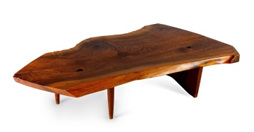 George Nakashima (American, 1905-1990) Slab Coffee Table