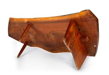 George Nakashima (American, 1905-1990) Slab Coffee Table