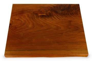 George Nakashima (American, 1905-1990) End Table with Shelf