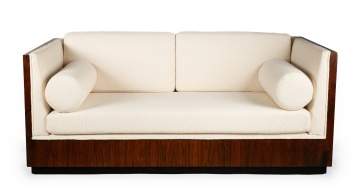 Milo Baughman (American, 1923-2003) Settee