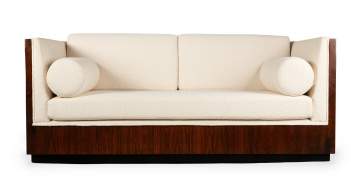 Milo Baughman (American, 1923-2003) Settee